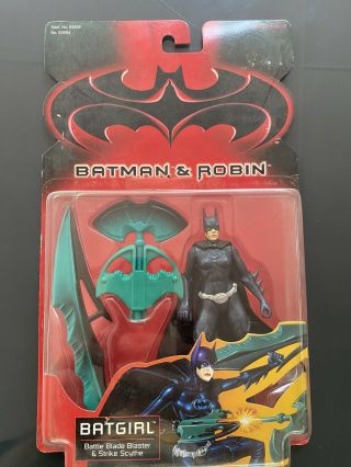Kenner 1997 Batman And Robin Batgirl Action Figure