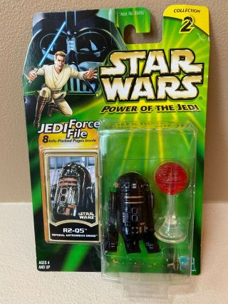 2000 Hasbro Star Wars Power Of The Force R2 - Q5 Imperial Droid Action Figure