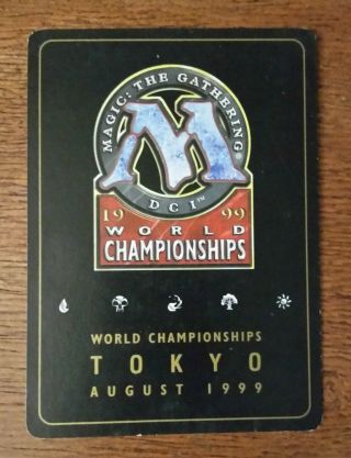 MTG Magic 1x Karn,  Silver Golem 1999 Tokyo World Championship Gold Border MP 3
