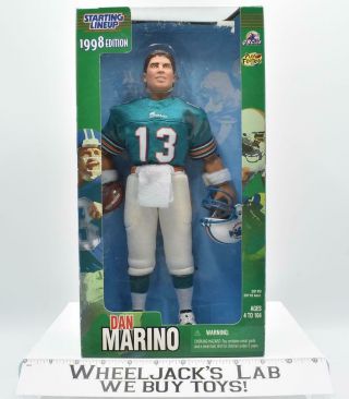 Dan Marino Misb Starting Lineup Nfl 1998 Edition Kenner Sports Action Figure
