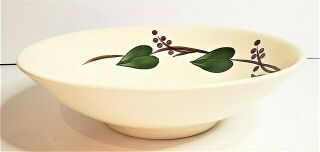 Vintage Blue Ridge Pottery Stanhome Ivy Serving Bowl Hand Painted