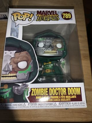Funko - Pop Marvel: Marvel Zombies - Dr.  Doom Brand - See Pictures