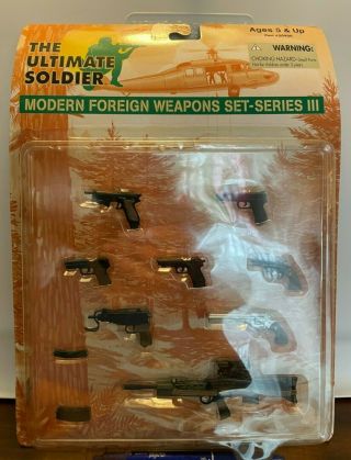 The Ultimate Soldier Modern Foreign Weapons Set - Series Iii,  From 2000