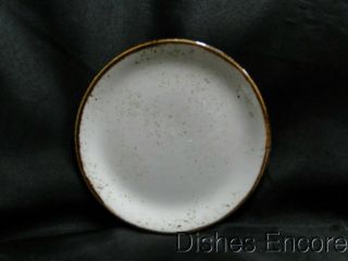 Steelite Craft,  England: White Coupe Bread Plate (s),  6 "