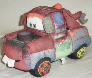 Plush 9 - Inch Talking Tow - Mater Disney Pixar Cars 2011 Just Play