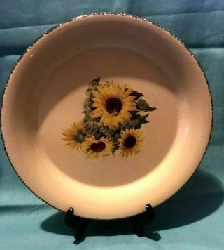 Home & Garden Party Ltd Stoneware Sunflower Dinner Plate 2002