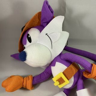Sonic The Hedgehog FANG THE SNIPER Plush Toy Doll GE 2022 UNRELEASED Sega 2