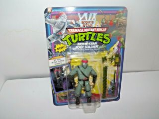 Playmates 5296 " Foot Soldier " Teenage Mutant Ninja Turtles - Bubble Pack - Unpunch