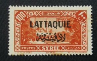 Nystamps French Latakia Stamp 22 Mogh O8y3448