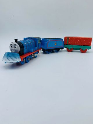 Trackmaster Thomas & Friends Custom Snow Clearing Edward Motorized Train Engine