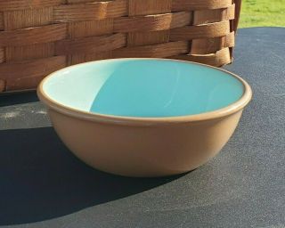 Vntage Restaurant Chateau Buffet 6 " Cereal Bowl Brown Aqua Taylor Smith & Taylor
