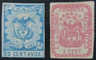Nystamps Colombia Stamp 35.  47 Mogh Signed D17x298