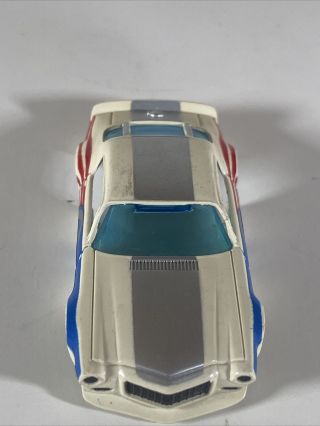 Aurora Afx Chevy Camaro 6 Ho Slot Car Body Only Red White Blue Chevrolet