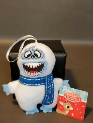 Rudolph The Red Nosed Reindeer Bumble Plush Ornament Abominable Snowman
