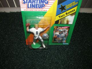 Starting Lineup 1992 Troy Aikman NFL Dallas Cowboys 2