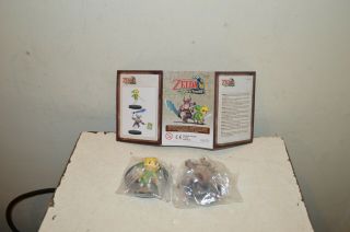 2 Figurine The Legende Of Zelda Spirit Track Link Et Specte Neuf Nintendo 2009