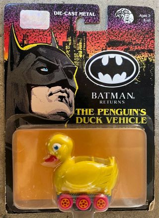 1992 Batman Returns Die - Cast Metal The Penguin 