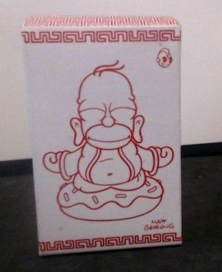 Loot Crate Homer Simpson Gold Budda Buddha The Simpsons Lootcrate