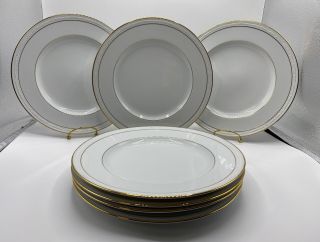 Noritake White Scapes 4061 “lochleigh” 10 1/4” Dinner Plate