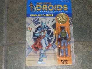 1981 Star Wars Boba Fett On Droids Cartoon Series 1980 