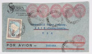 Mayfairstamps Argentina 1935 To Us Panagra Airmail Cover Wwr_34267