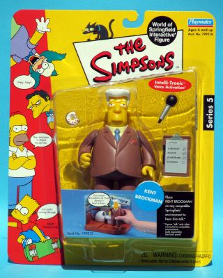 The Simpsons World Of Springfield Series 5 - Kent Brockman Action Figure
