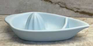 Nigella Lawson’s Living Kitchen - - Stoneware - - Citrus Reamer/juicer - - Light Blue