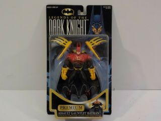 Legends Of The Dark Knight Assault Gauntlet Batman Premium Kenner 1996 90s