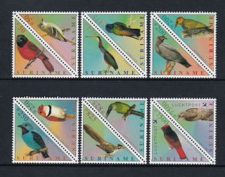 Suriname - 2001,  Birds Set - Mnh - Sg 1887/98