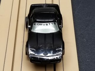 Tyco Ho Scale Slot Car Chevrolet Corvette Zr - 1 Black