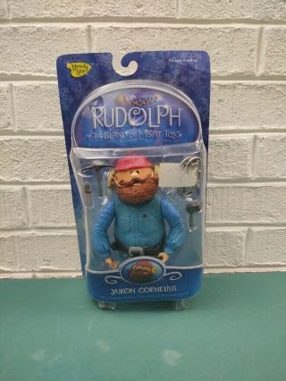 Yukon Cornelius Rudolph The Red Nosed Reindeer Deluxe Poseable Holiday Figure 7 "