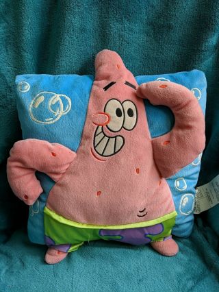 Spongebob Squarepants Patrick Star Plush 3d Stuffed Pillow