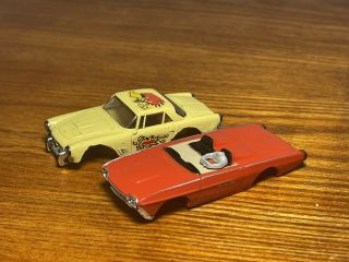 Vintage Aurora Tjet Ho Slot Car Bodies