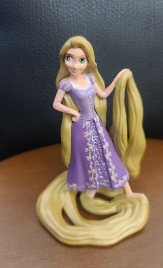 Disney Store Rapunzel Tangled 3” Princess Figurine Cake Topper Toy