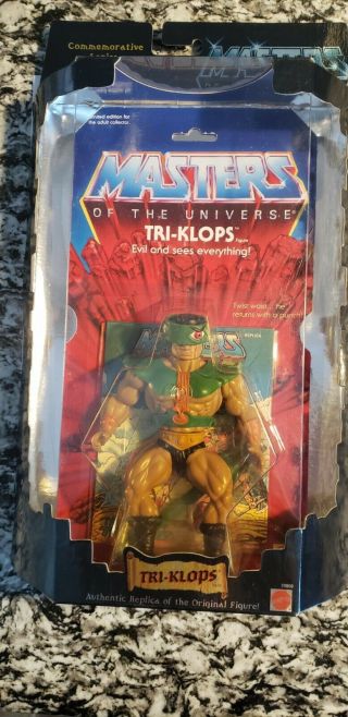 Tri - Klops Masters Of The Universe Mattel 2000 Commemorative Edition Motu
