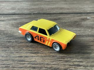 Afx 1776 Bre - Datsun 510 Trans - Am Yellow/orange (1973 - 74) Slot Car - No Bumper