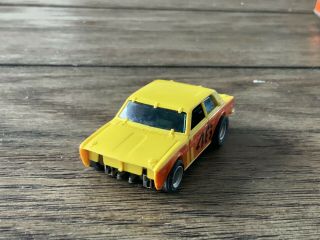 AFX 1776 Bre - Datsun 510 Trans - Am Yellow/Orange (1973 - 74) Slot Car - No Bumper 2
