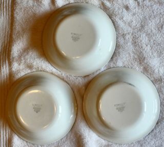 Set of 3 morning blue (corelle) dishes Swirl Cereal Bowls 7 - 1/4” EUC 2