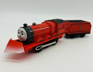 Snow Clearing James Snowplow Storm Thomas & Friends Trackmaster Motorized Train