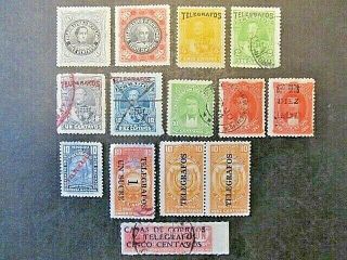 Ecuador,  Telegraph Stamps