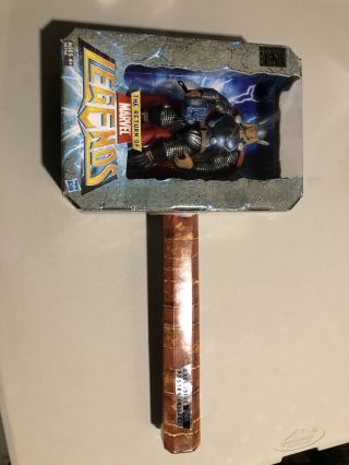 Marvel Legends Thor Mjolnir Hammer Box Poster Sdcc Exclusive 2011 Same Day Fs
