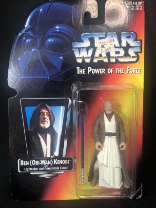 Kenner Star Wars The Power Of The Force Ben (obi - Wan) Kenobi Action Figure 1q