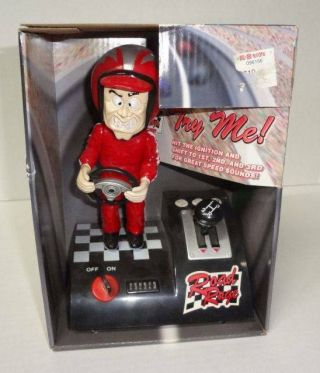 Gemmy ‘road Rage’ Racer Red Driver,  7 1/4 " - Great