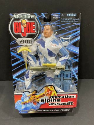 Hasbro 12 " The Adventures Of Gi Joe 2010 Operation: Alpine Assault 1999