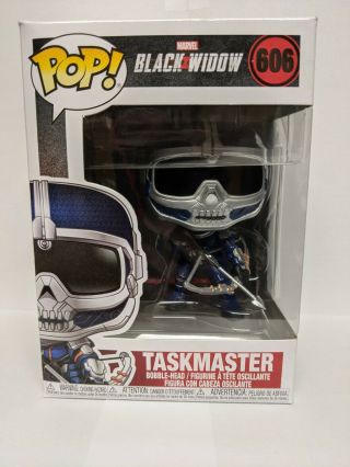 Taskmaster 606 - Black Widow Pop [bobble Head,  Bow]