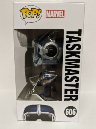 Taskmaster 606 - Black Widow Pop [Bobble Head,  Bow] 2