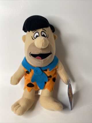 11 " Fred Flintstone Plush Doll Stuffed Toy Factory Warner Bros With Tags