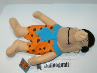 14 " The Flintstones Fred Flintstone Plush Doll Stuffed Toy Factory Warner Bros