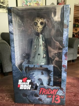 Burst A Box Friday The 13th Jason Voorhees Mezco 100 Authentic