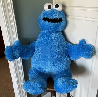 Gund Sesame Street Jumbo Cookie Monster - Euc